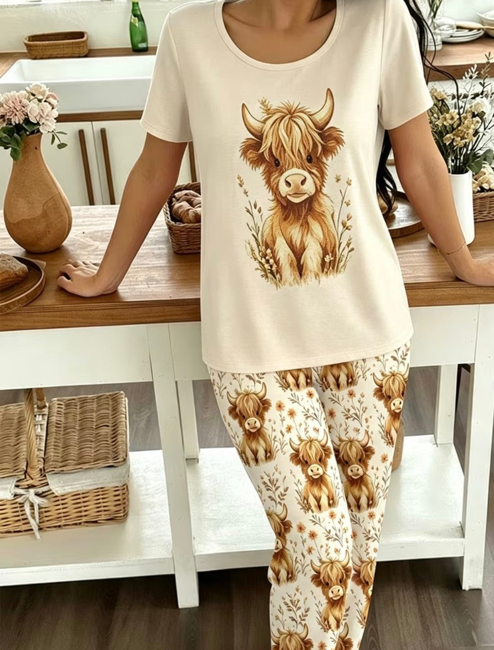 Highland Cow Pyjamas 🇨🇳