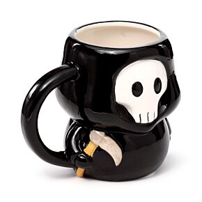 Novelty Shaped Ceramic Mug - Skull Boy 🇬🇧