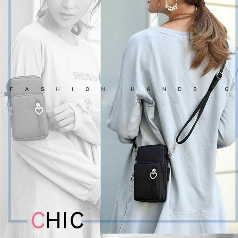 Women Mini Cross-body Mobile Phone Shoulder Bag Pouch Case Handbag Purse Wallet 🇬🇧