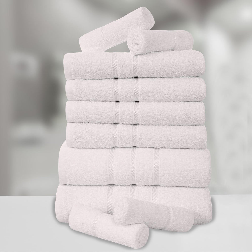 10 Piece Absorbent Cotton Towel Set 🇬🇧