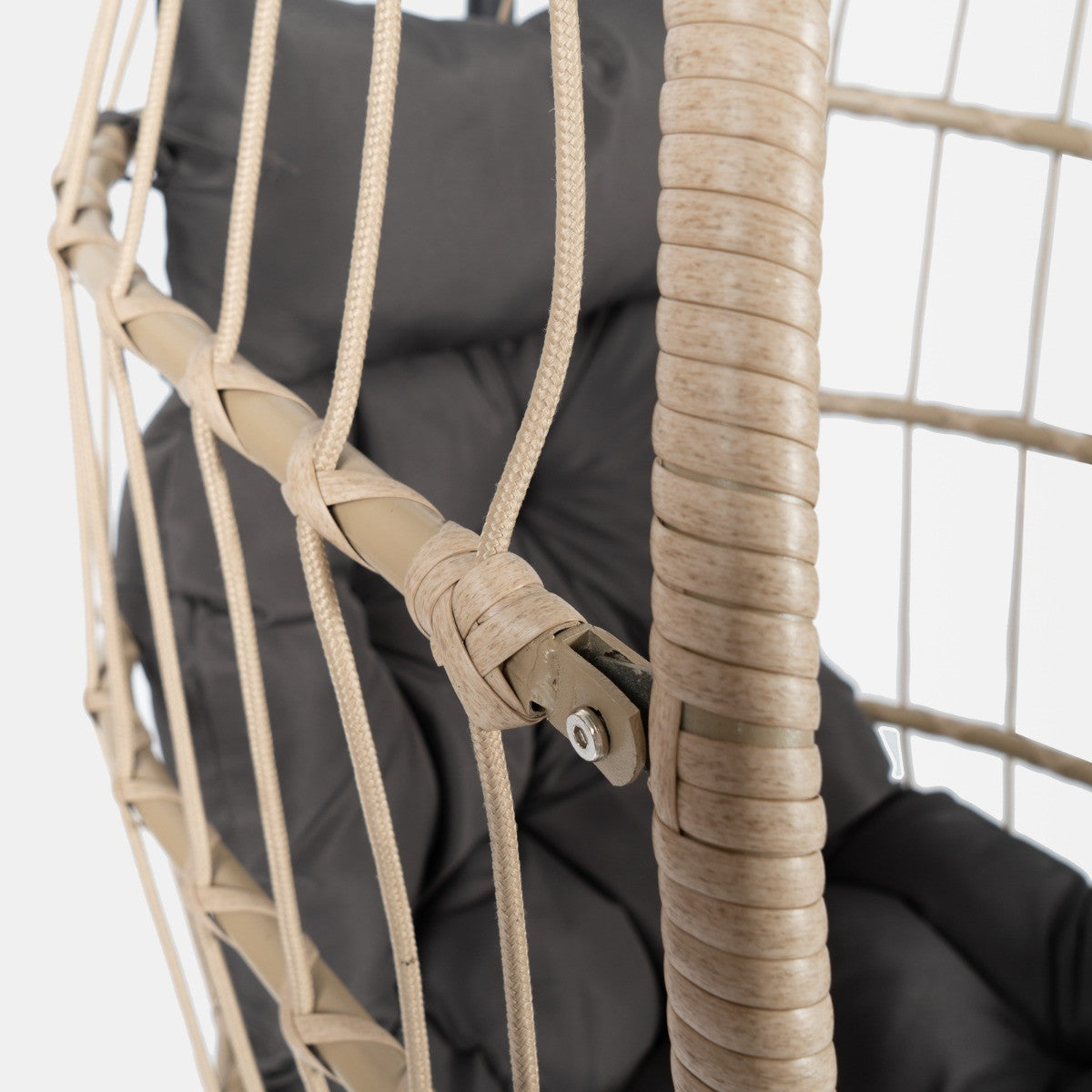 Foldable Hanging Egg Chair - Natural
