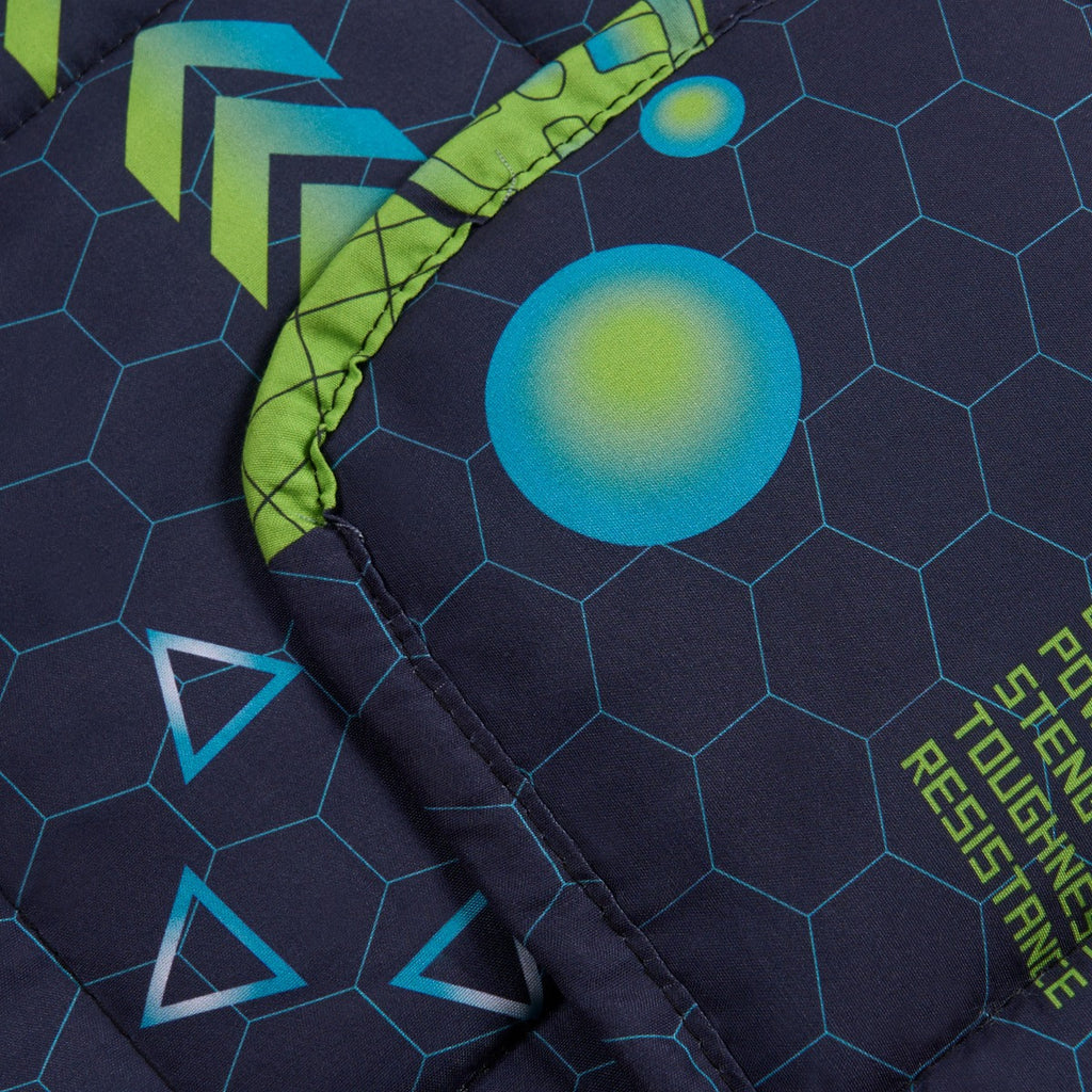 Kids Neon Gaming Weighted Blanket, Blue/Green - 3KG 🇬🇧