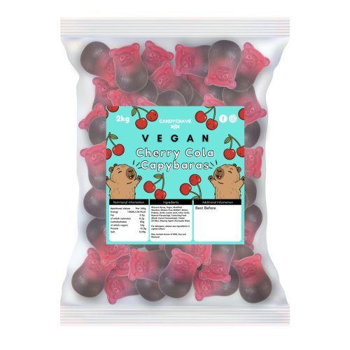 Candycrave Vegan Cherry Cola Capybara 2kg 🇬🇧