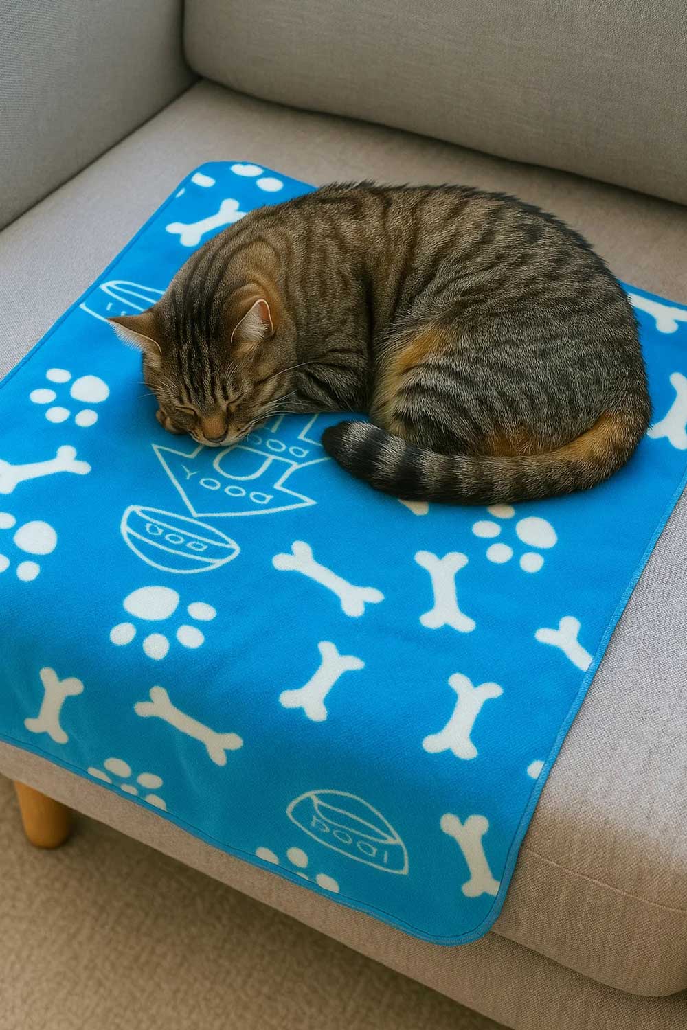 Pet Thin Soft Polyester Blanket - 3/6 Pack 🇬🇧
