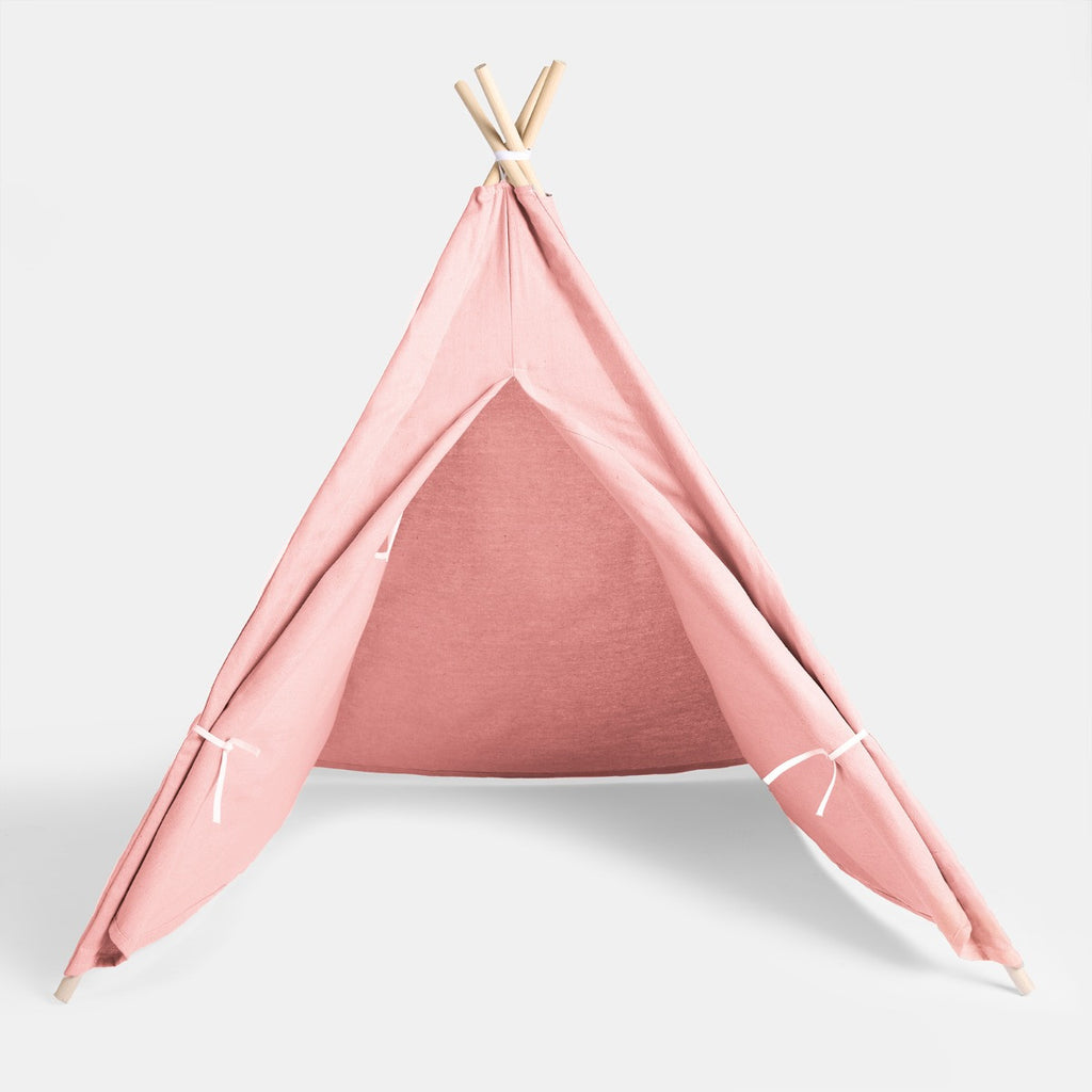 Foldable Kid's Storage Teepee - Blush 🇬🇧