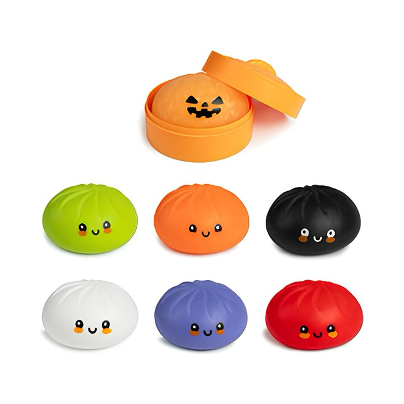 Original Viral Mystery Squishy Dumpling Halloween Pumpkin Glitter Edition 🇬🇧