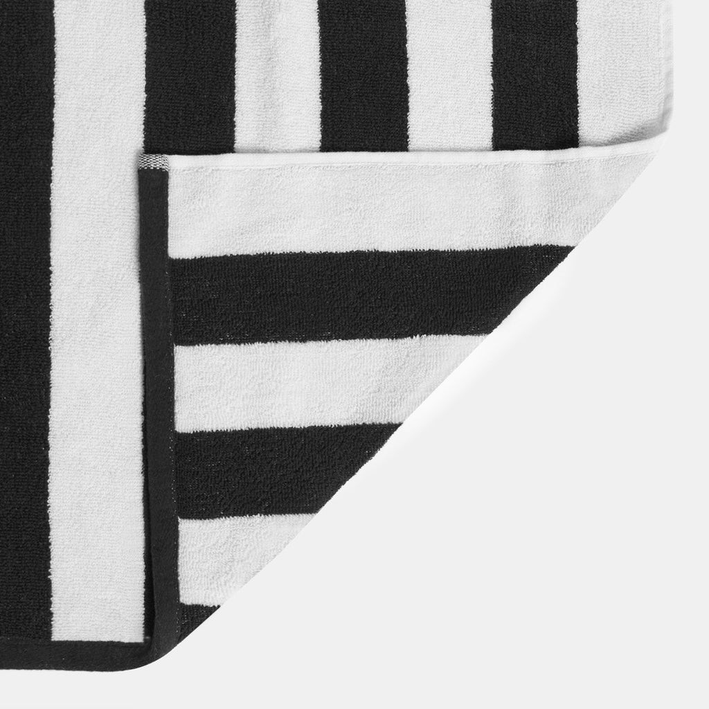 100% Cotton Jacquard Striped Towel - Monochrome 🇬🇧