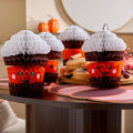 4 Pack Pumpkin Latte Tree Decorations - Brown 🇬🇧