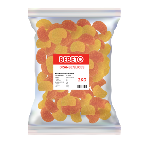 Bebeto Orange and Lemon Slices 2Kg 🇬🇧