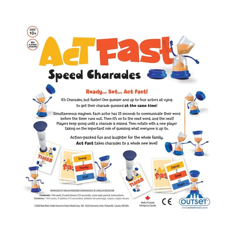 Act Fast Speed Charades 🇬🇧