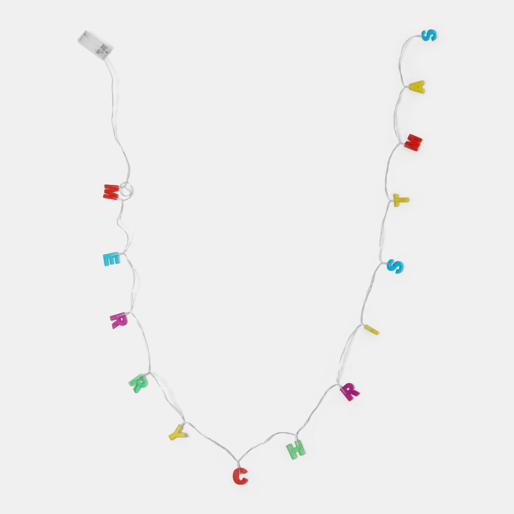 Merry Christmas String Lights - Multi 🎄🇬🇧