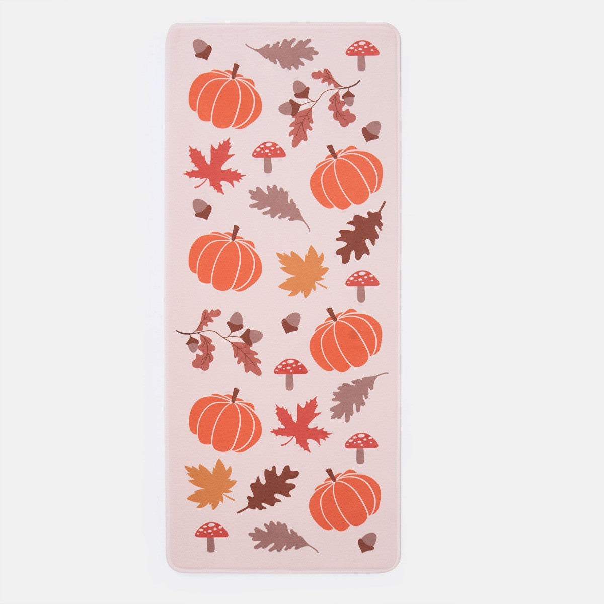 Washable Cosy Autumn Printed Runner - Natural 🇬🇧