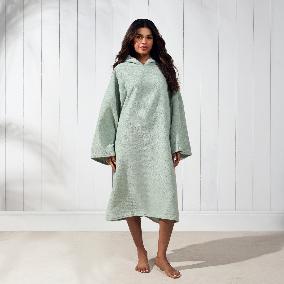 Adult Towel Poncho - Khaki 🇬🇧