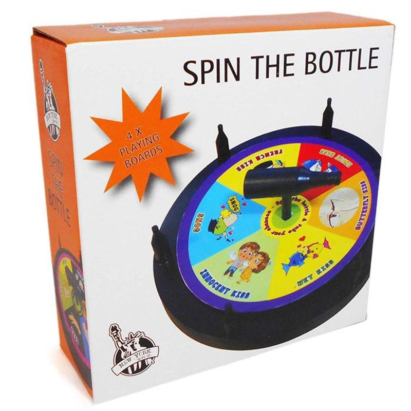 Spin The Bottle Household Family Game 4 x Playing Boards 🇬🇧