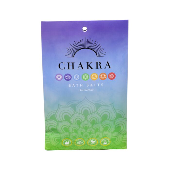 Set of 4 Chakra Bath Salt Sachets 🇬🇧