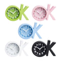 OK Shaped Alarm Clock Wake up Clock Bedroom Alarm Clock for Girls Boys Children Adults Random Colours 🇬🇧
