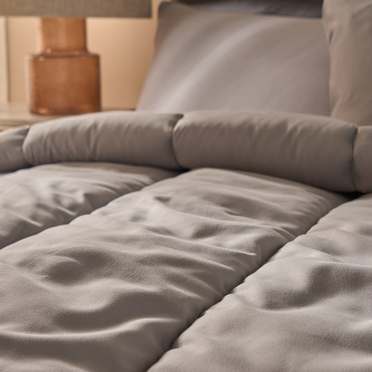 Coverless 10.5 Tog Duvet Set silver 🇬🇧