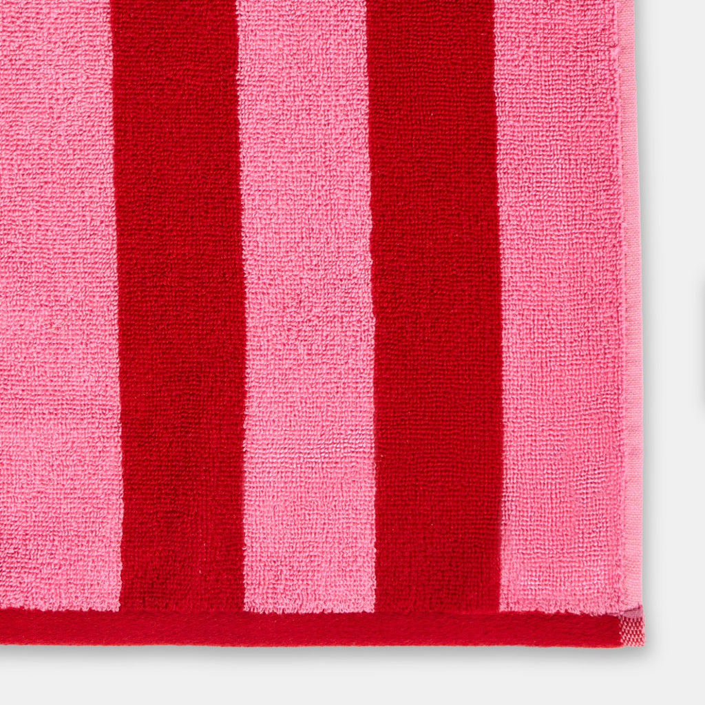 100% Cotton Jacquard Striped Towel - Monochrome 🇬🇧