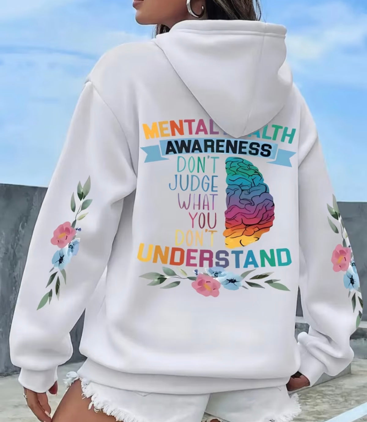 Understand Hoodie - Flowers 🇬🇧