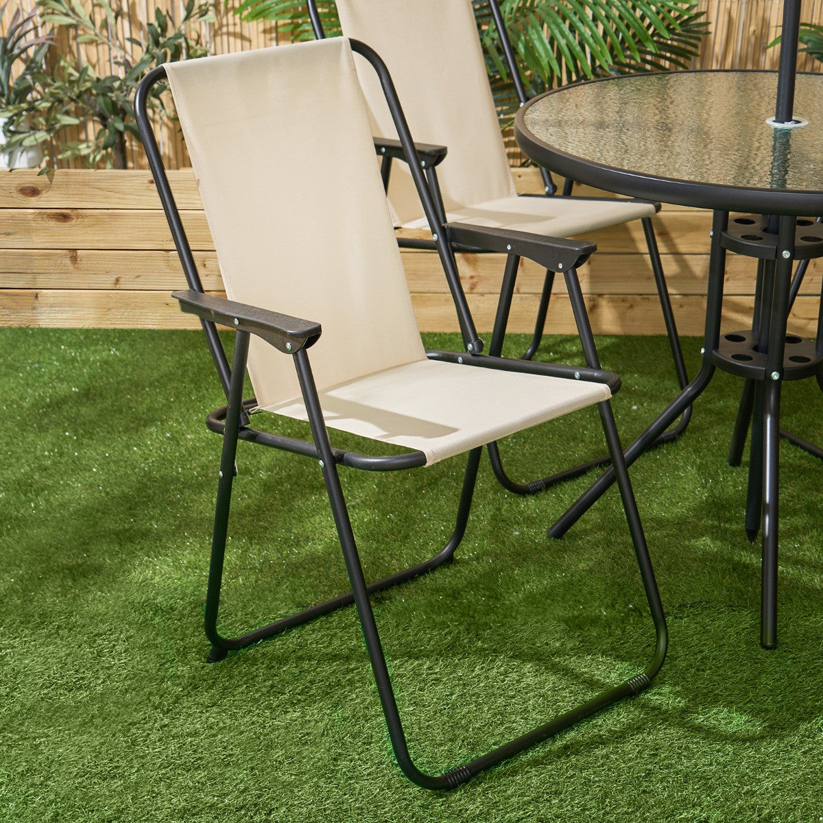 6-Piece Patio Set - Cream 🇬🇧
