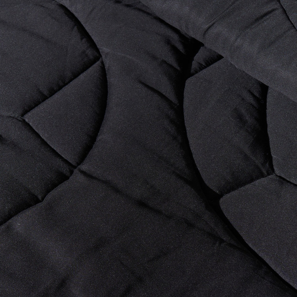 Football Quilted Coverless 7.5 Tog Duvet Set - Black 🇬🇧