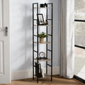 Manhattan 5-Tier Shelving Unit – Concrete Effect 🇬🇧