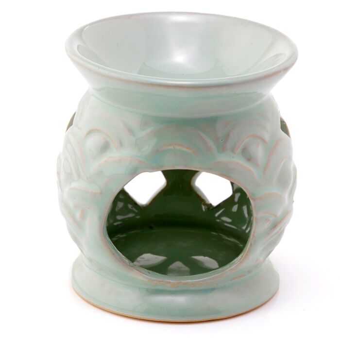 Eden Scallop Cut out Ceramic Oil Burner 🇬🇧
