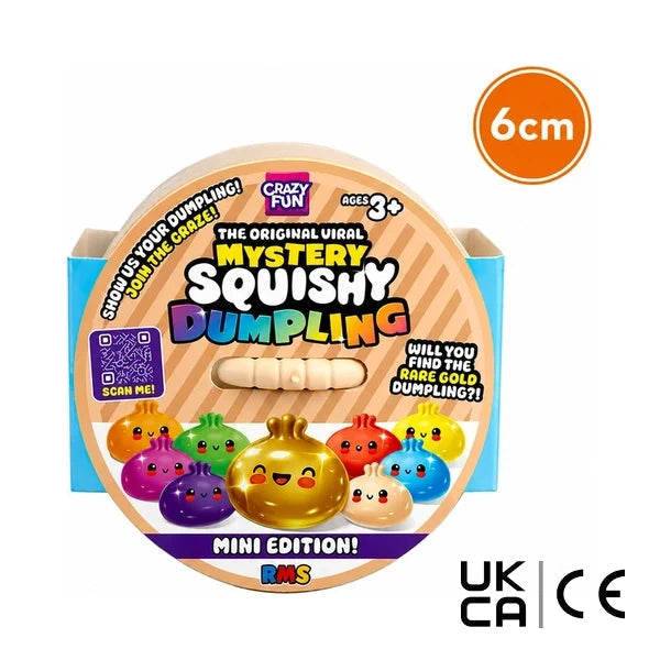 Mini Original Viral Mystery Squishy Dumpling - Mini Edition 🇬🇧