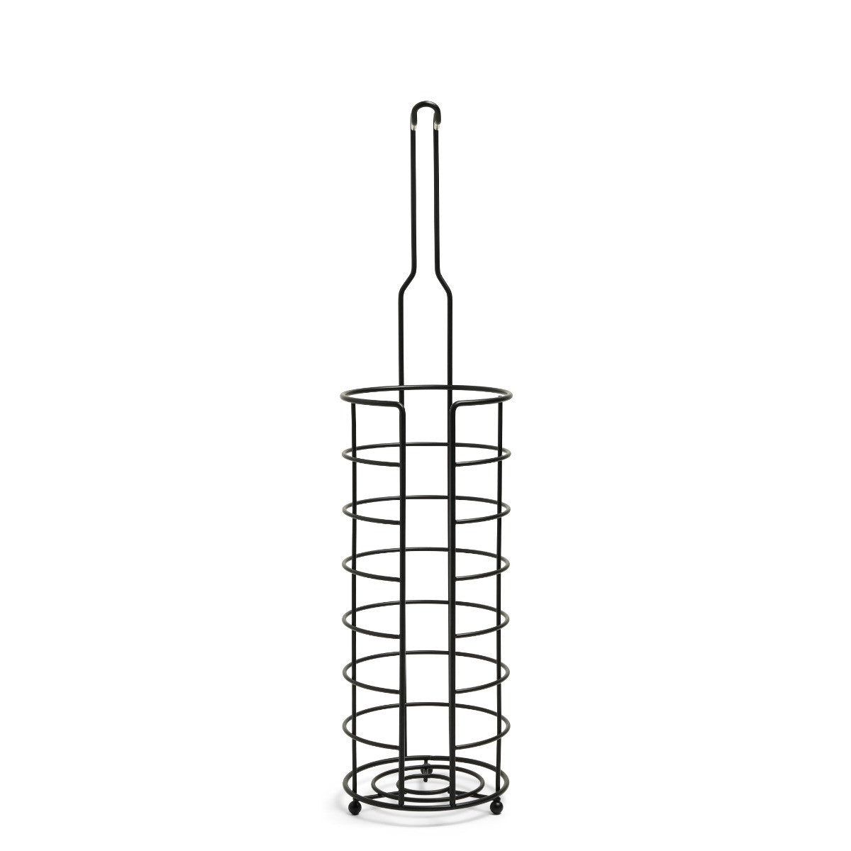 Wire Toilet Roll Stand - Black 🇬🇧