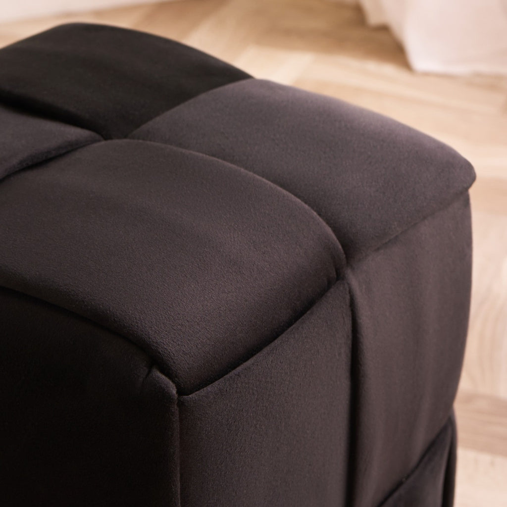 Matte Velvet Footstool 🇬🇧