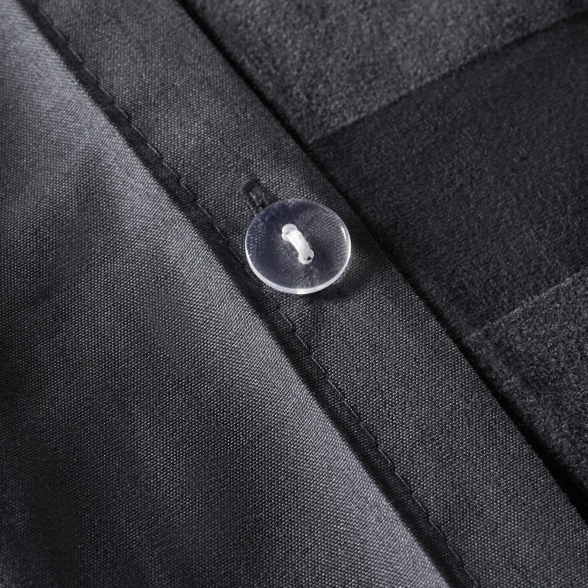 Velvet Stripe Duvet Cover Set - Charcoal 🇬🇧