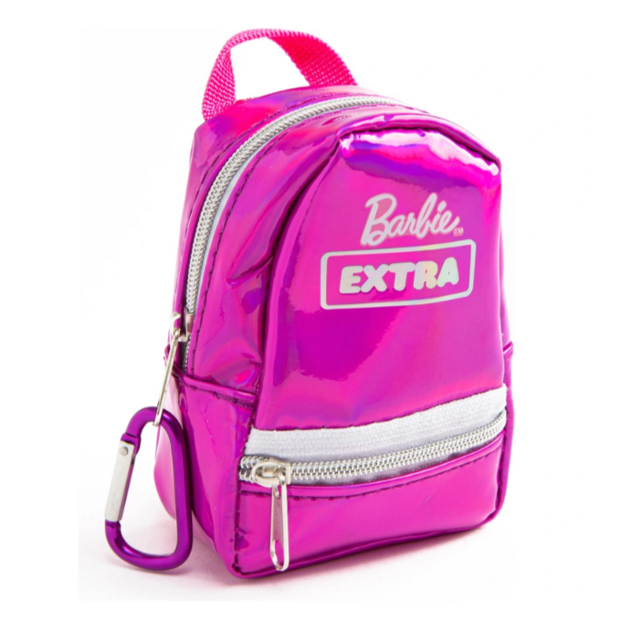 Barbie Extra Pink Shiny Stationery Backpack Surprise 🇬🇧