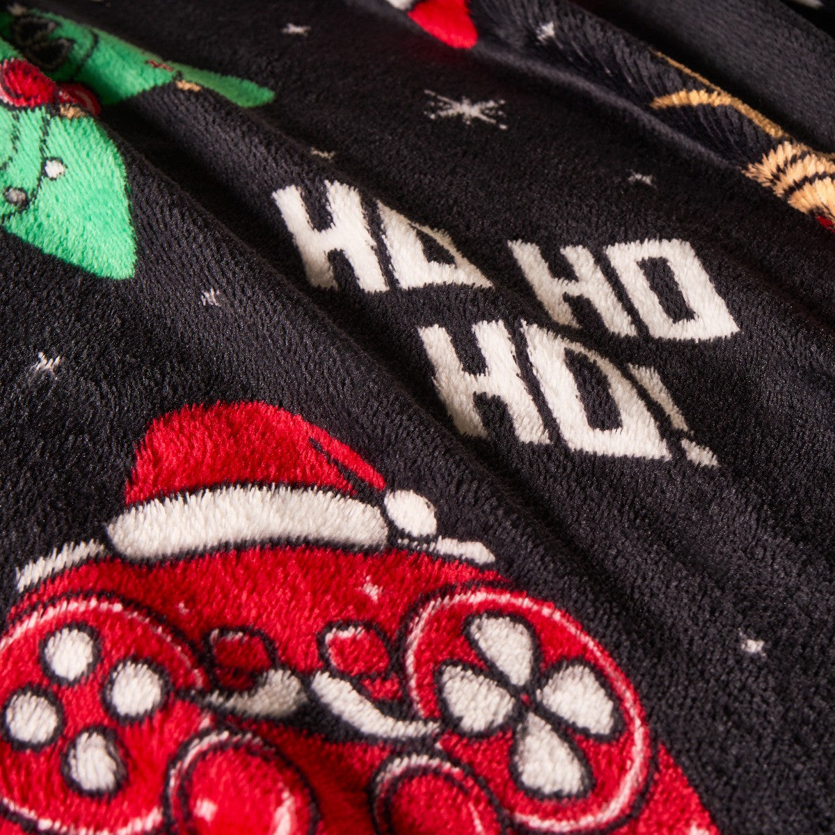Christmas Gaming Throw - Black 🇬🇧