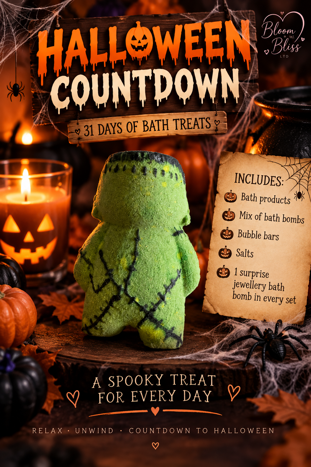 Halloween Bath Countdown 🇬🇧