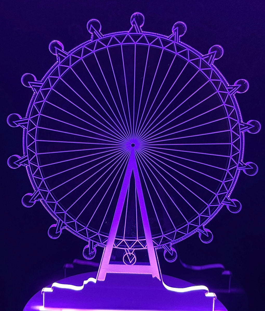 3D Illusion Night Lamp London Eye 🇬🇧