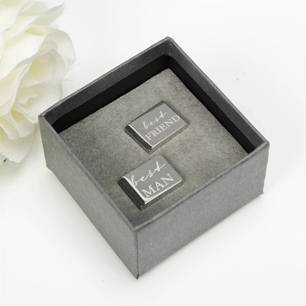Amore Cufflinks Best Man 15x18x22mm 🇬🇧