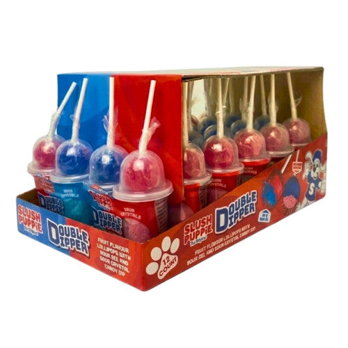 Slush Puppie Double Lick n Dip12x65g 🇬🇧