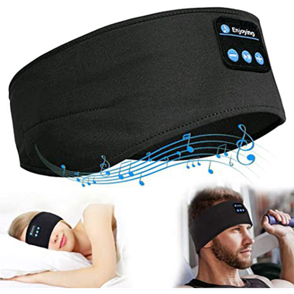 Wireless Bluetooth Headband Sleeping Eye Mask Headphones Headset Music Sports 🇬🇧
