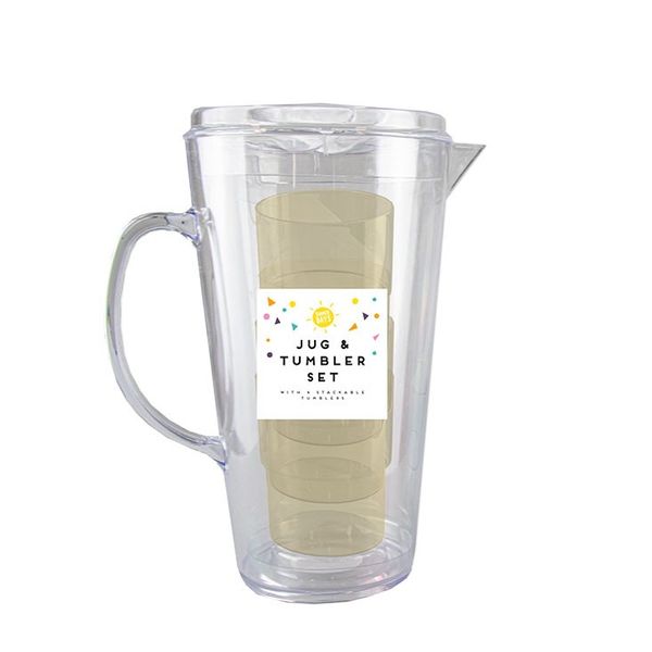 Summer Jug and 4 Tumbler Set 🇬🇧