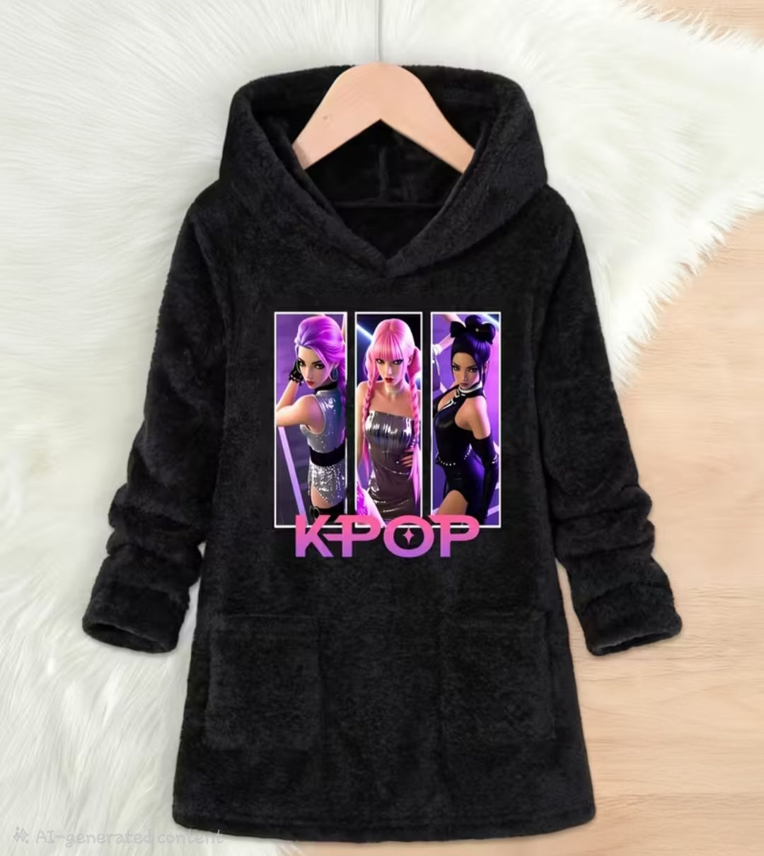 Plush Hooded Sweatshirt 🇨🇳