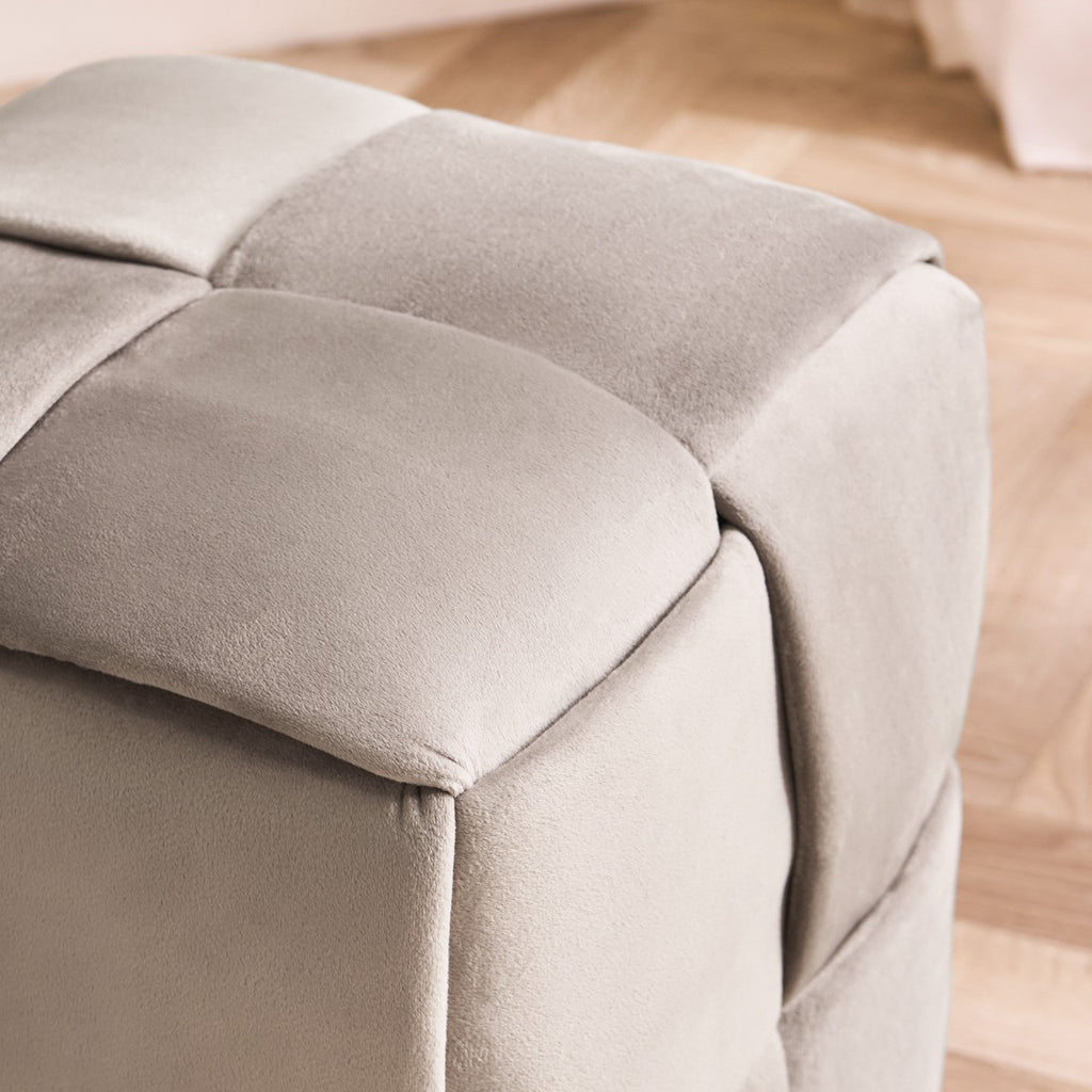 Matte Velvet Footstool 🇬🇧