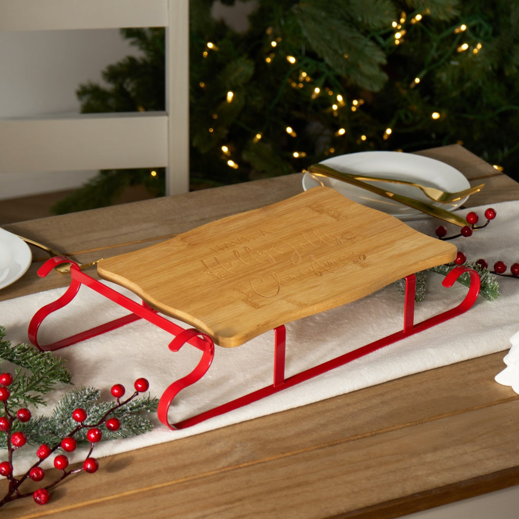 Sleigh Wooden Serving Board 🇬🇧