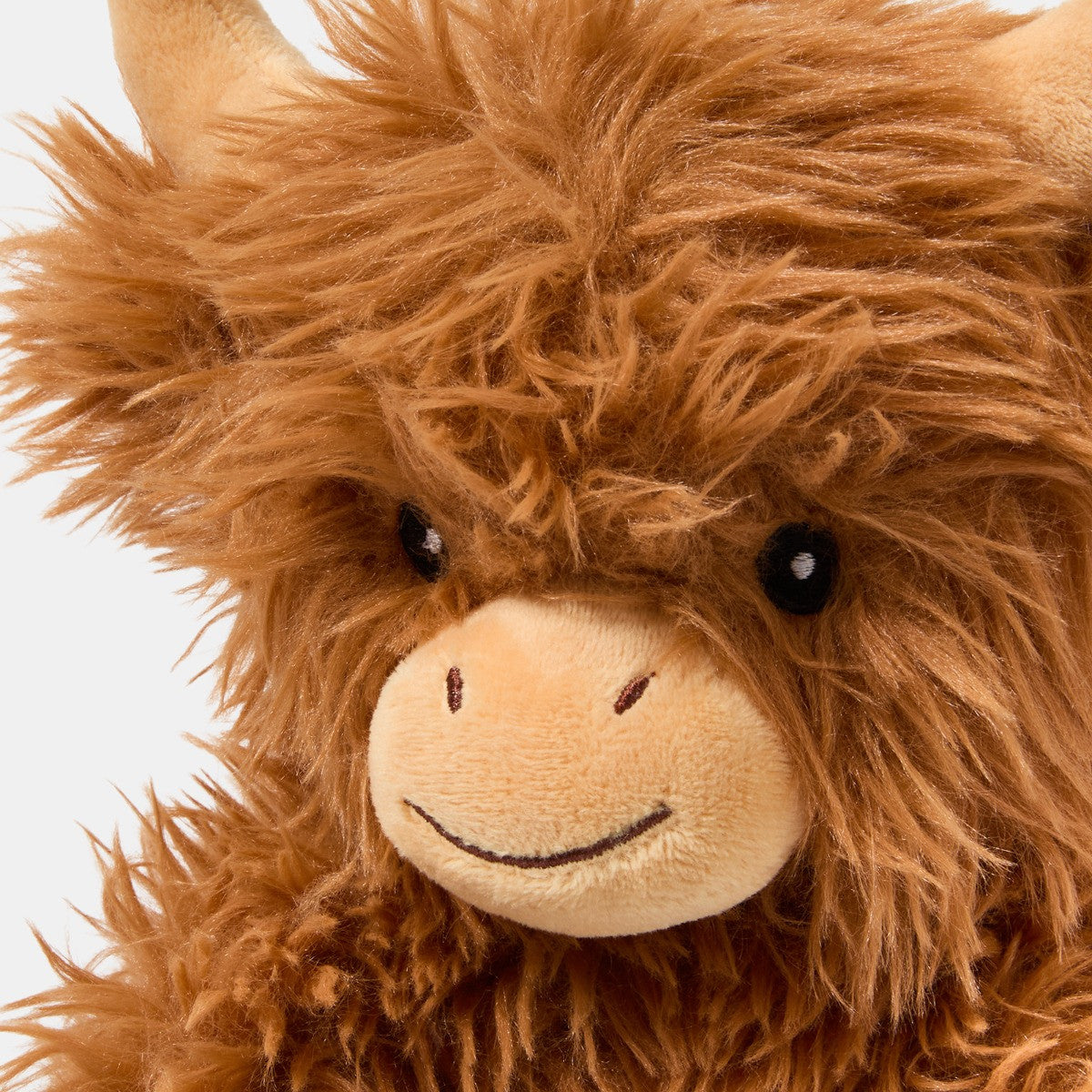 Harry The Highland Cow Microwaveable Hottie - Brown/Rust 🇬🇧