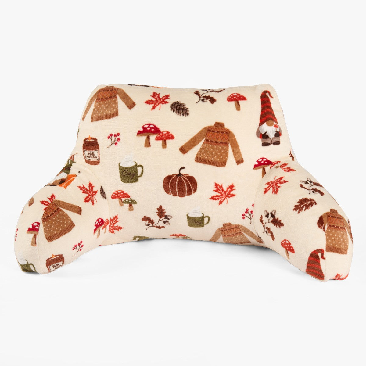 Autumn Novelty Cuddle Cushion - Natural 🇬🇧