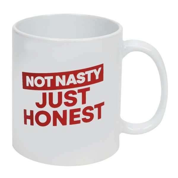 Ministry of humour mug - Not Nasty, Just Honest 🇬🇧