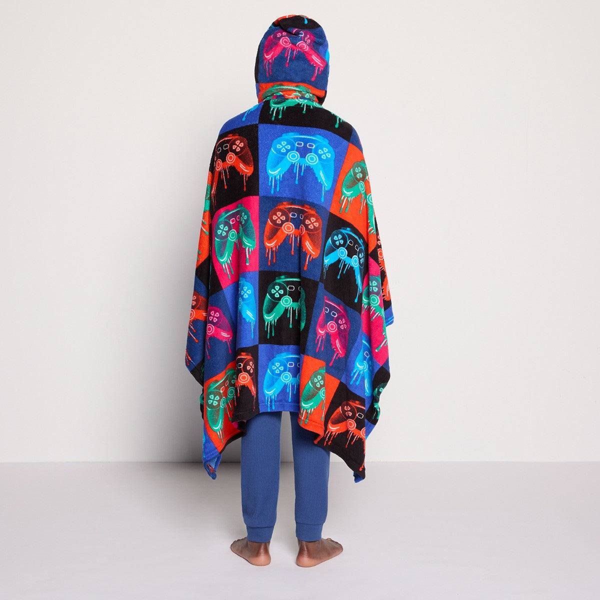 Drip Gaming Print Hooded Blanket - Multi 🇬🇧