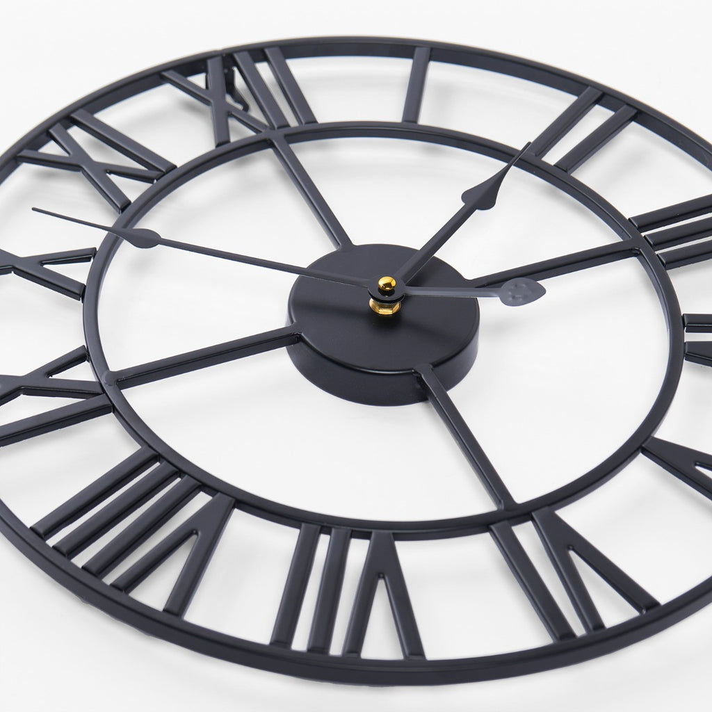 Skeleton Wall Clock - Black 🇬🇧