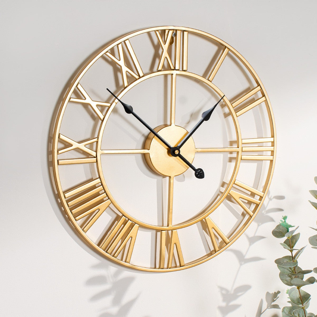 Skeleton Wall Clock - Black 🇬🇧