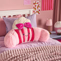 Paisley The Popcorn Cuddle Cushion - Hot Pink 🇬🇧