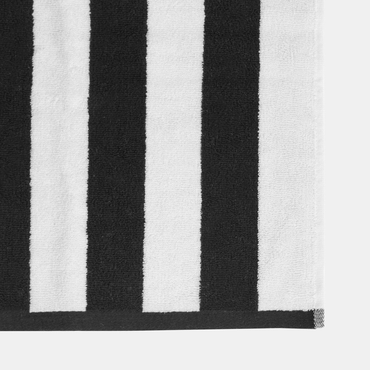 100% Cotton Jacquard Striped Towel - Monochrome 🇬🇧